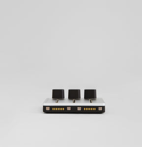 Monogram Slider Module | Three smooth sliders in a compact but comfortable form. Add-on, does not function on its own. Requires a Monogram Core and/or Console for functionality. 