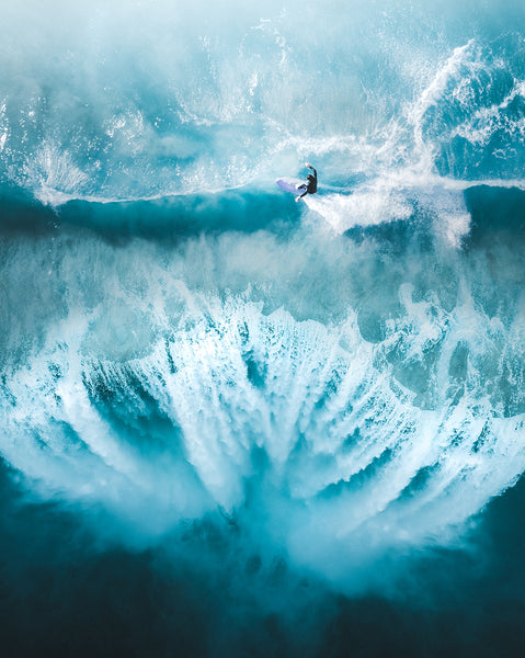 See How Australian-based Aerial Photographer Gives His Ocean Edits a Surreal Look